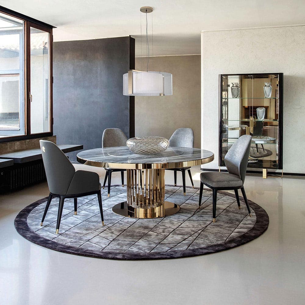 Charisma Round Dining Table by Giorgio Collection