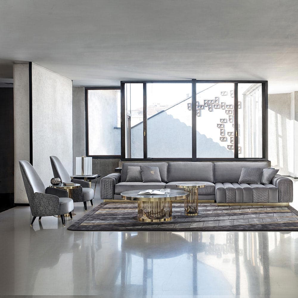 Charisma Round Coffee Table by Giorgio Collection