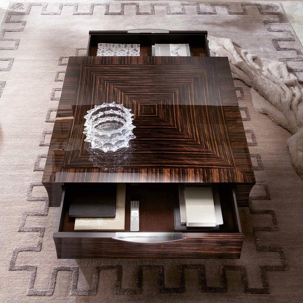 Daydream Square Wooden Coffee Table by Giorgio Collection