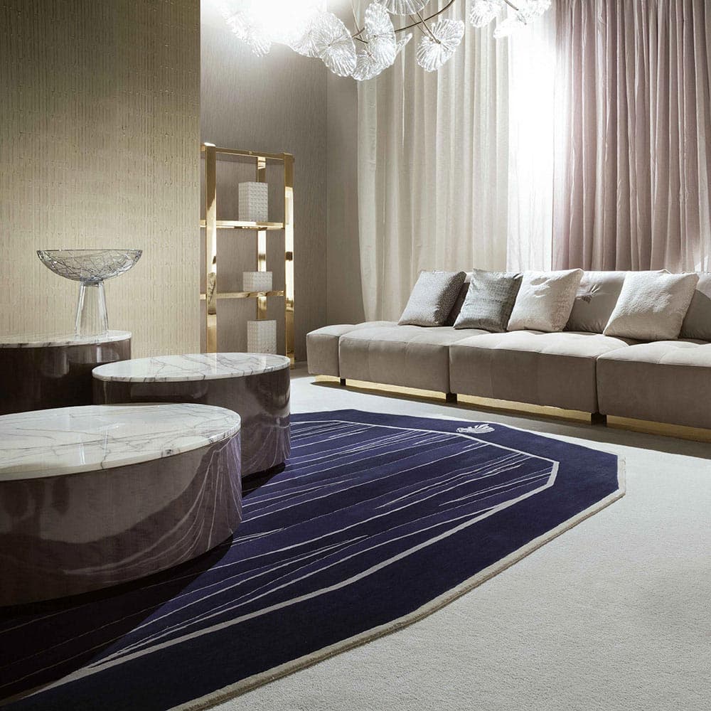 Infinity Small Round Coffee Table by Giorgio Collection