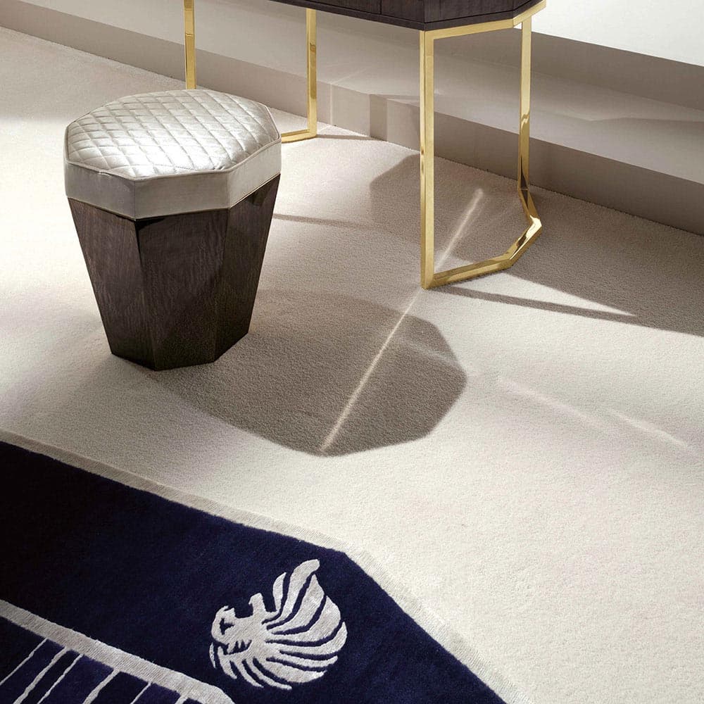 Infinity Wooden Footstool by Giorgio Collection