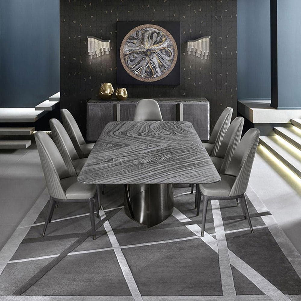 Mirage Marble Rectangular Dining Table by Giorgio Collection