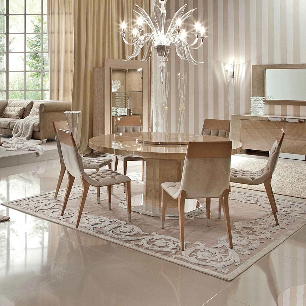 Sunrise Round Dining Table by Giorgio Collection