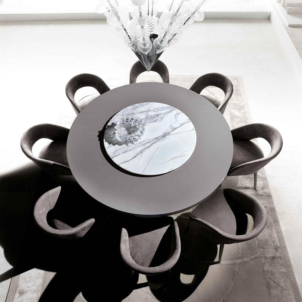 Vision Round Dining Table by Giorgio Collection