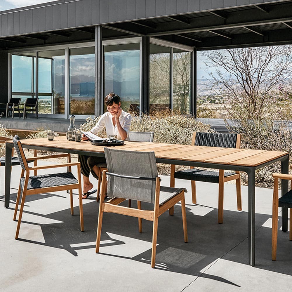 Carver Outdoor Table by Gloster