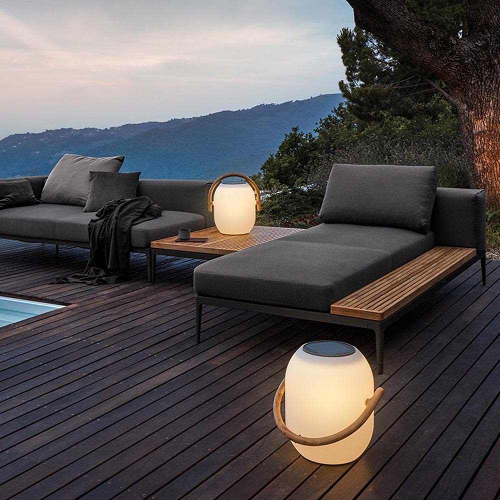 Grid Cabana Outdoor Coffee Table by Gloster