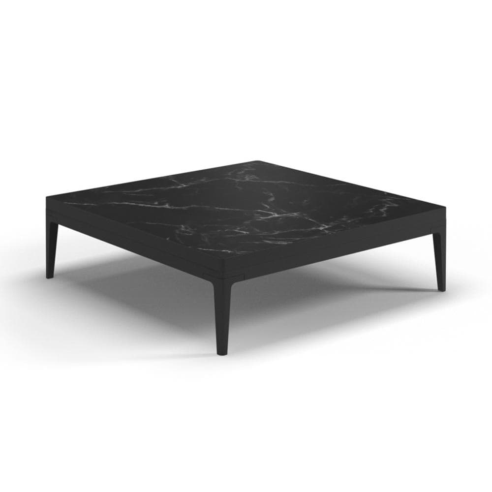 Grid Square Outdoor Coffee Table by Gloster