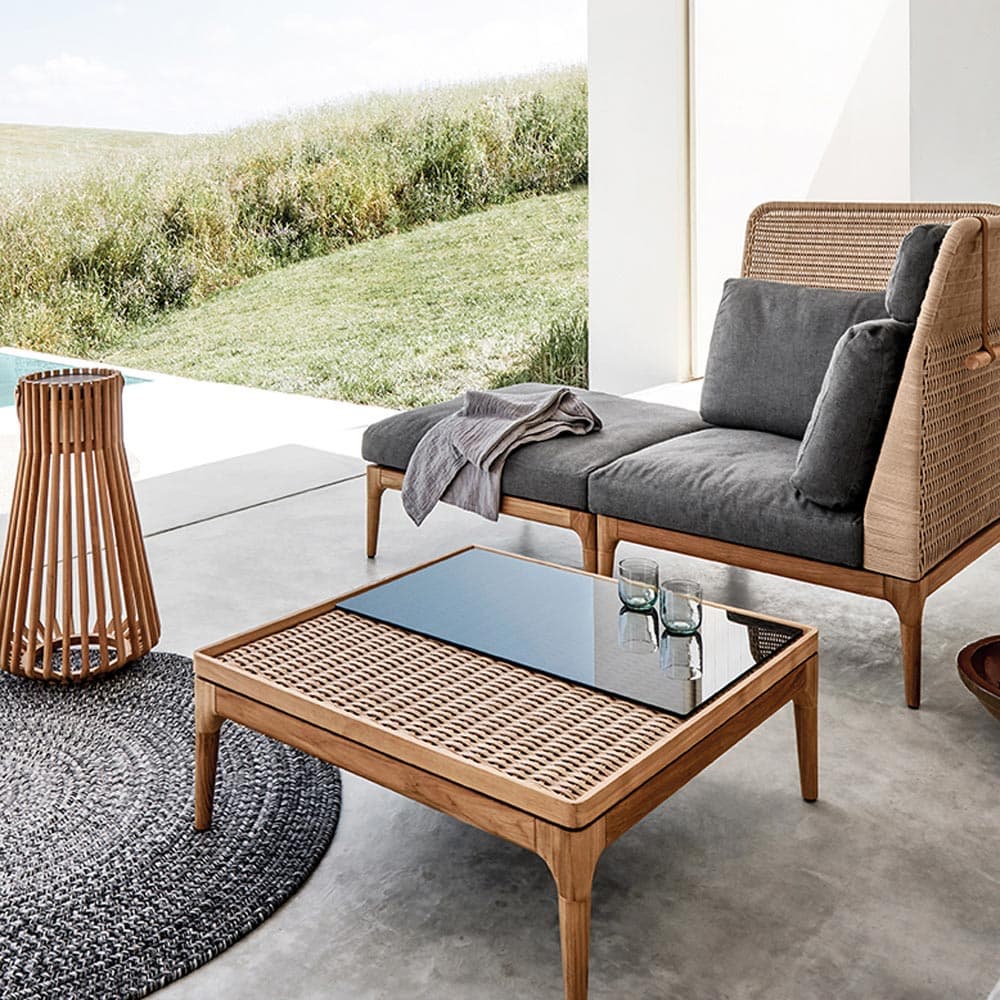 Lima Outdoor Coffee Table by Gloster