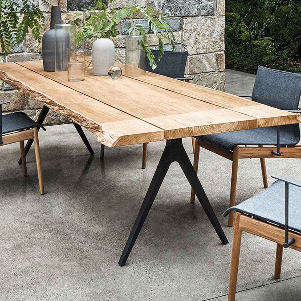 Raw Outdoor Table by Gloster