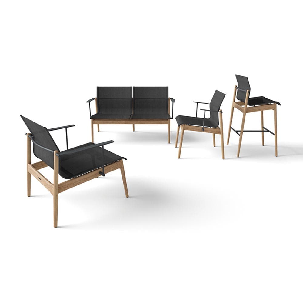 Sway Teak Outdoor Armchair by Gloster