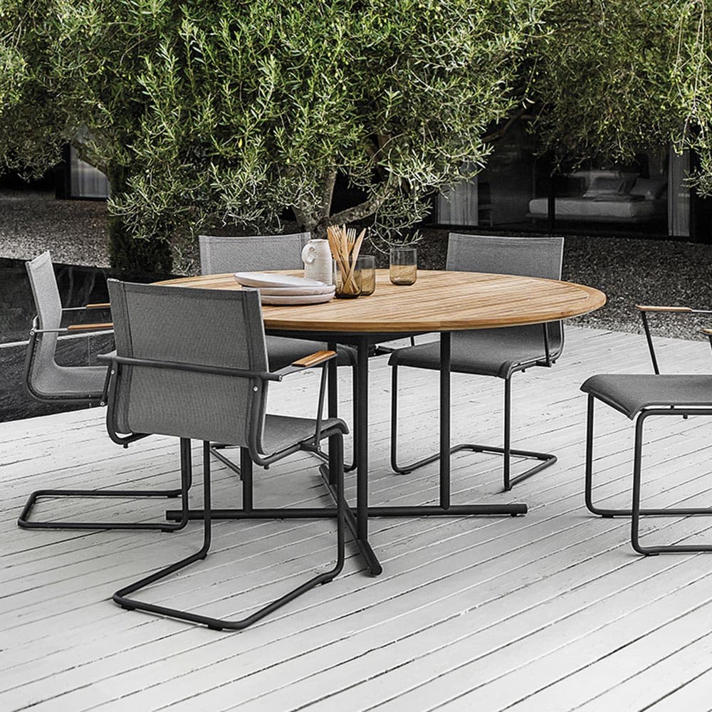 Whirl Outdoor Table by Gloster