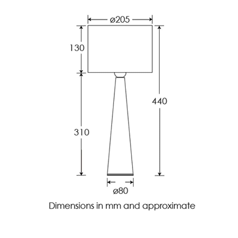 Ives Table Lamp by Heathfield