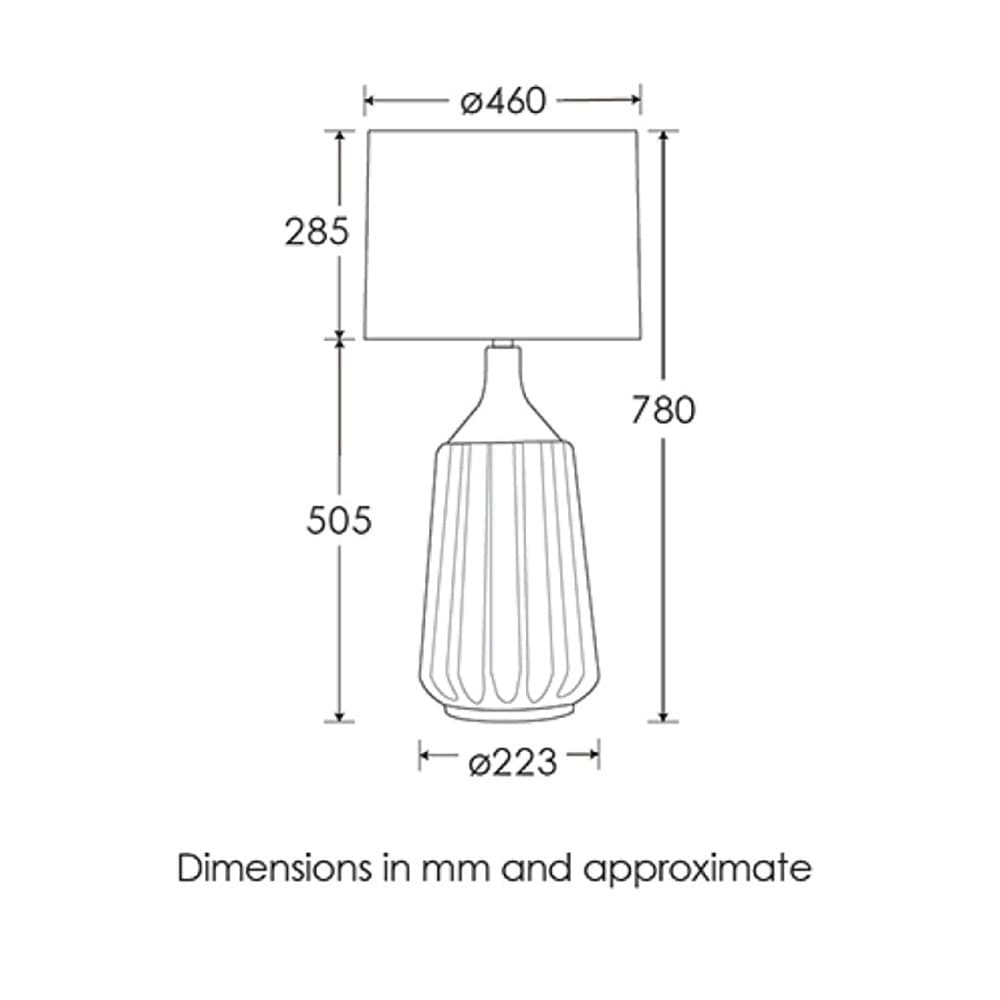 Napoli Table Lamp by Heathfield