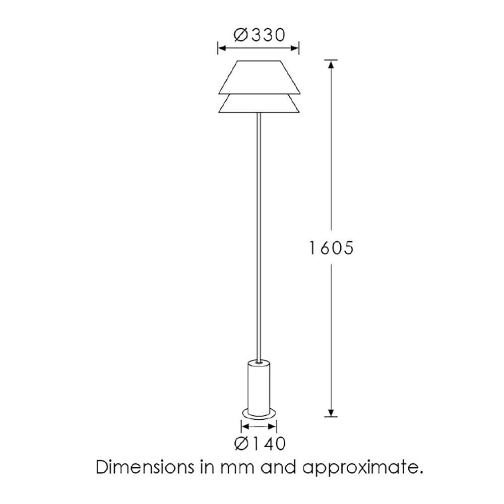 Kobi Floor Lamp by Heathfield