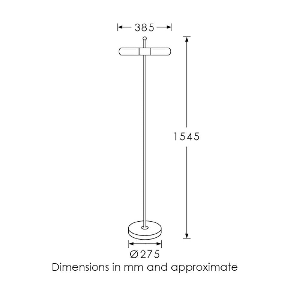 Azzero Floor Lamp by Heathfield