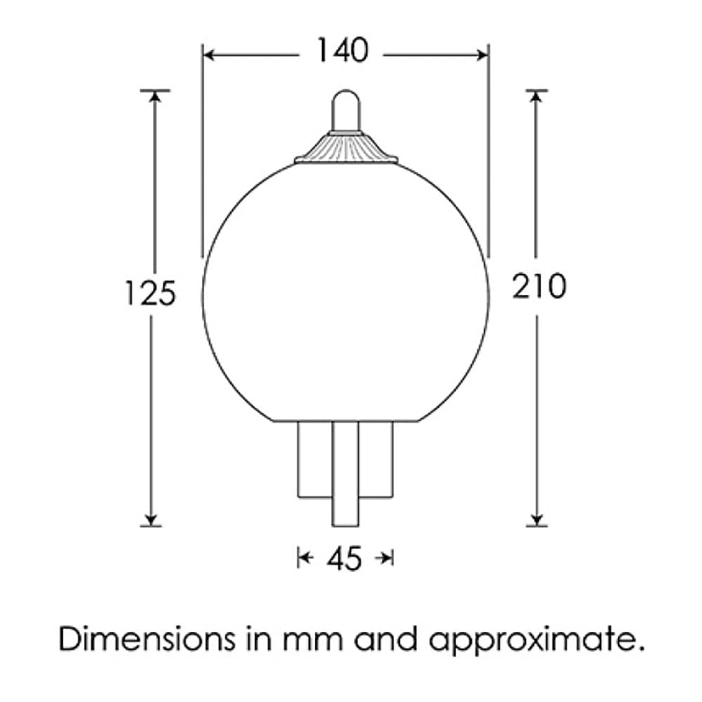 Rhea Wall Lamp by Heathfield