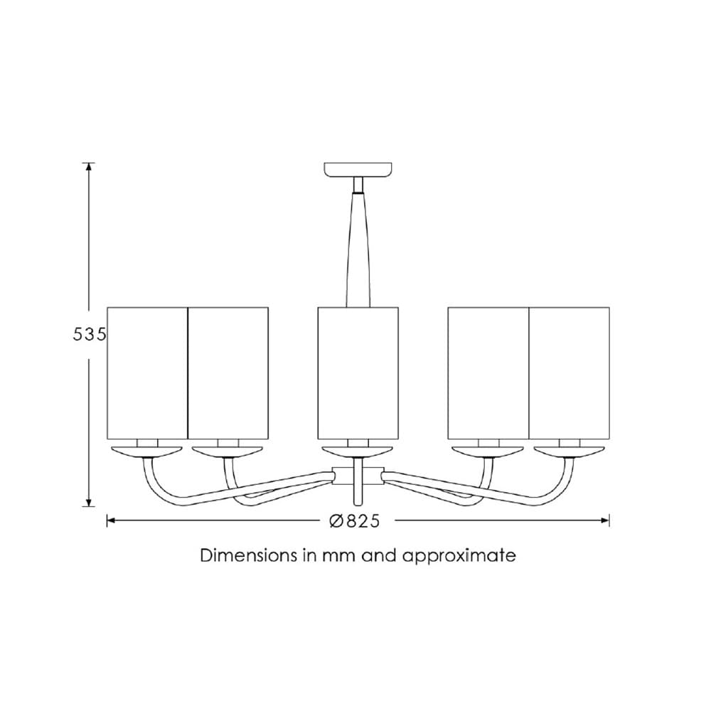 Alpina Chandelier by Heathfield