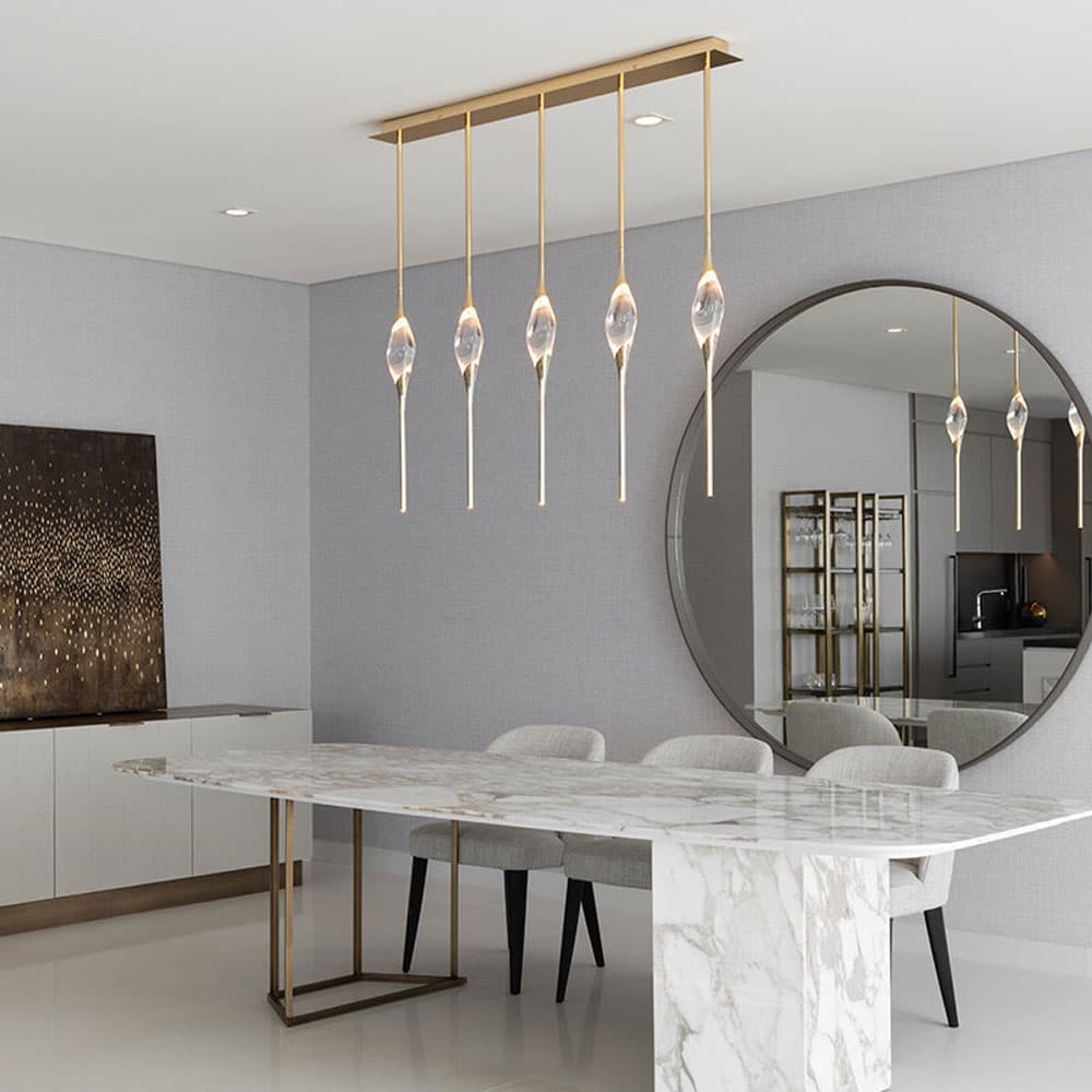 Il Pezzo 12 Long Chandelier by Il Pezzo Mancante