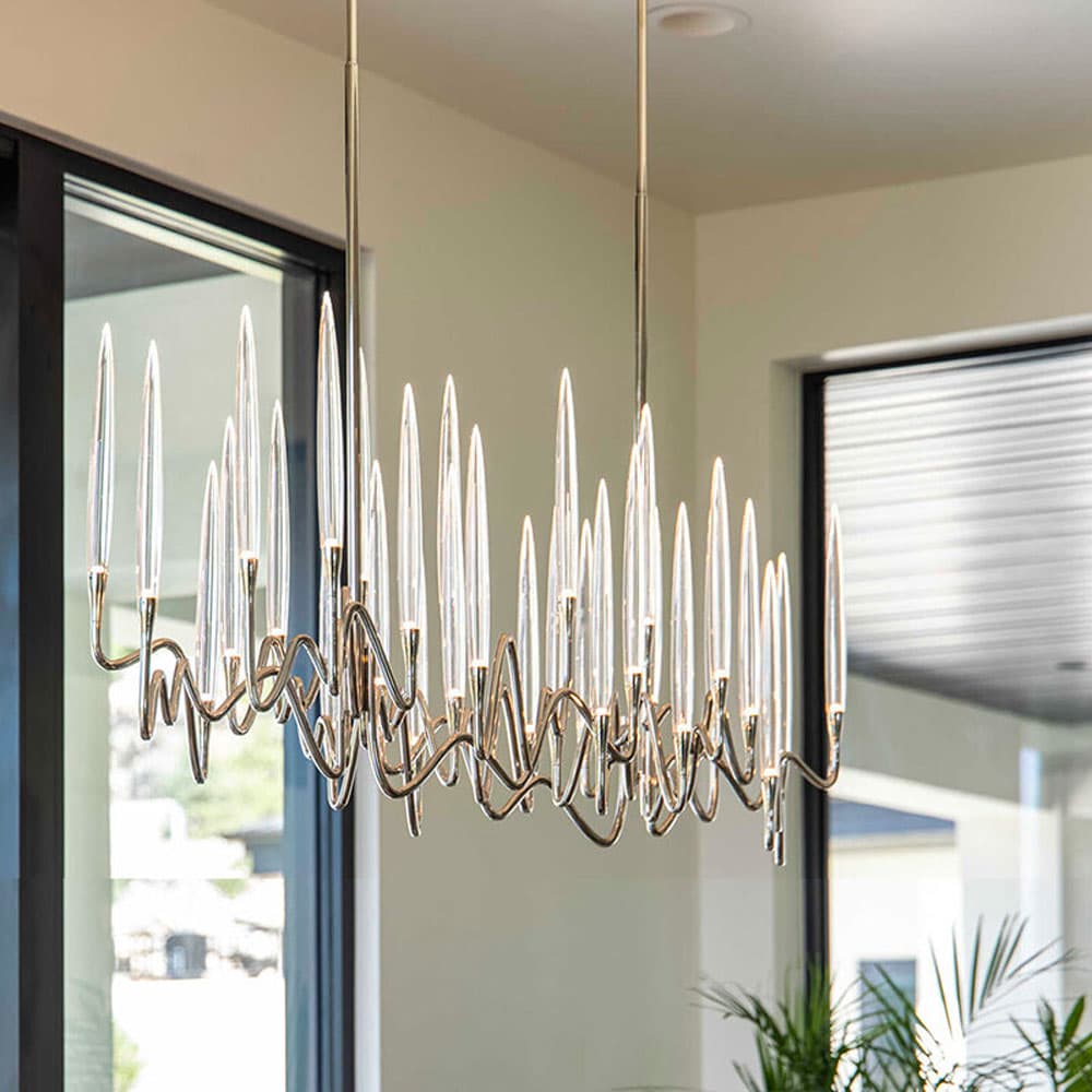 Il Pezzo 3 Long Chandelier by Il Pezzo Mancante