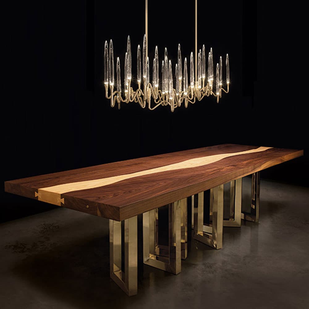 Il Pezzo 3 Long Chandelier by Il Pezzo Mancante