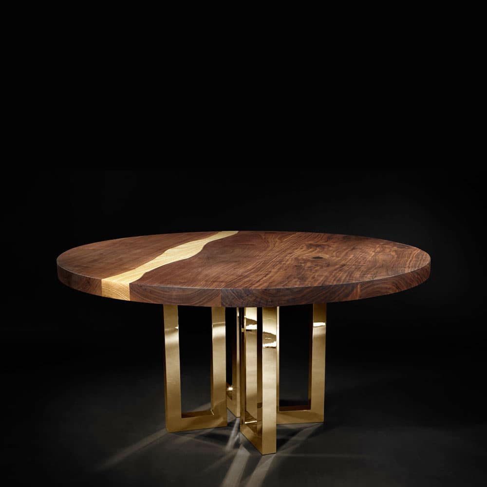 Il Pezzo 6 Round Dining Table by Il Pezzo Mancante