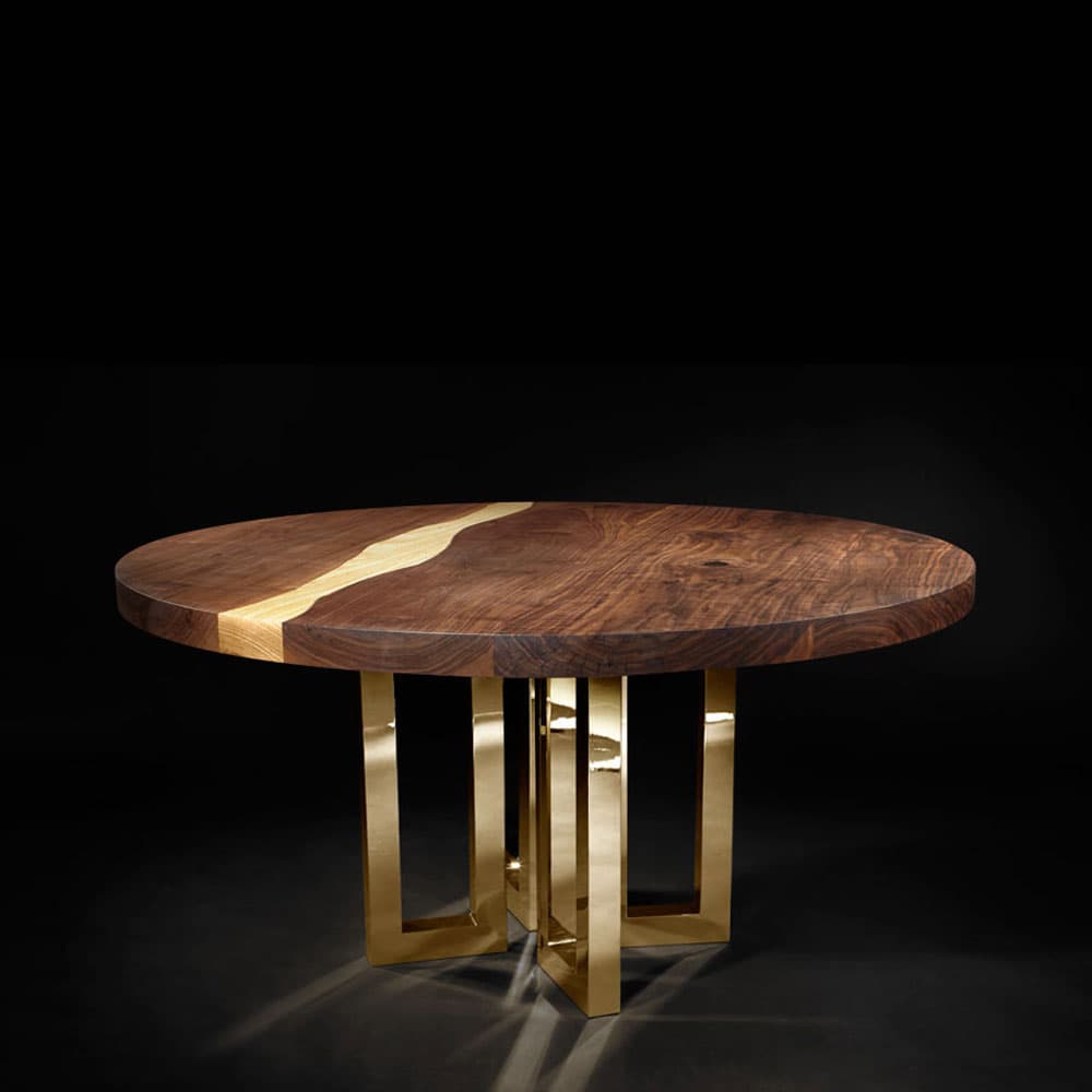 Il Pezzo 6 Round Dining Table by Il Pezzo Mancante