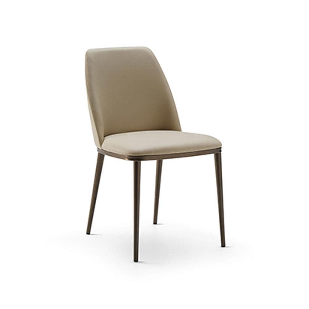 Max Metal Base Dining Chair By Italforma