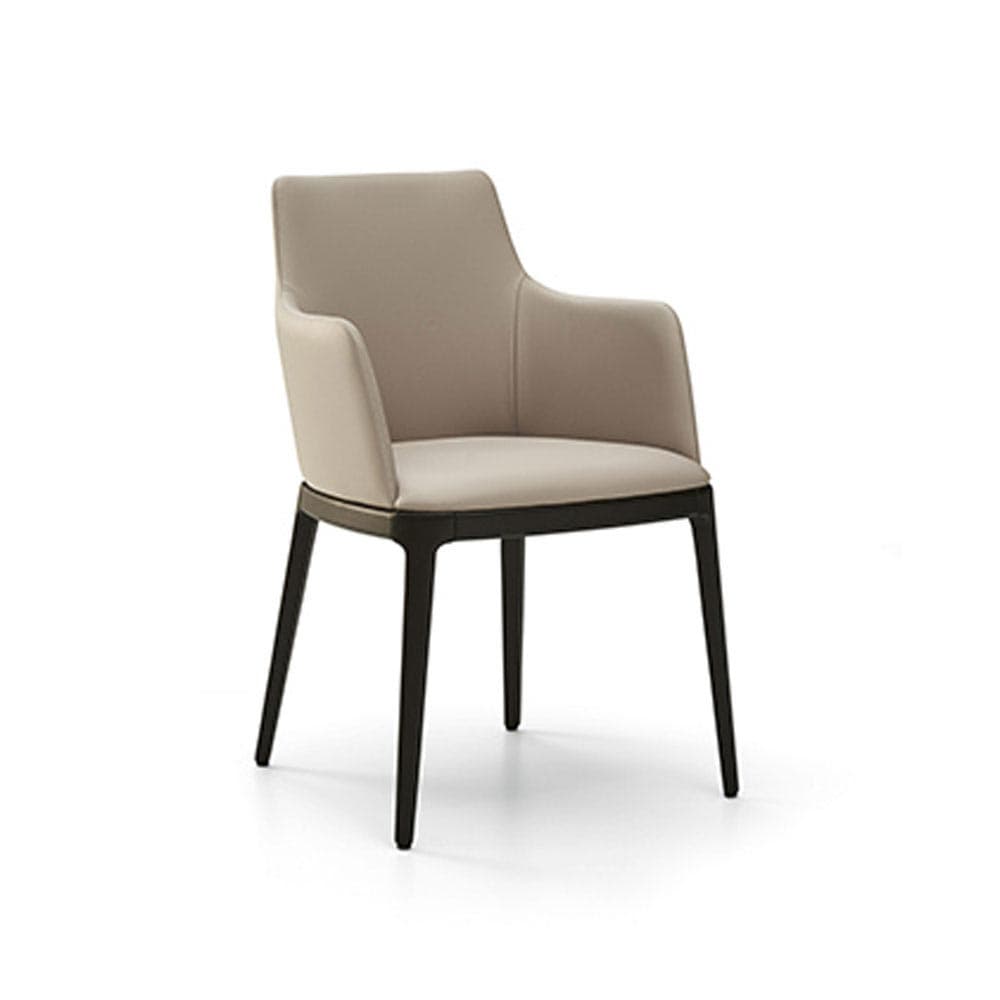 Max Wood Base Armchair By Italforma