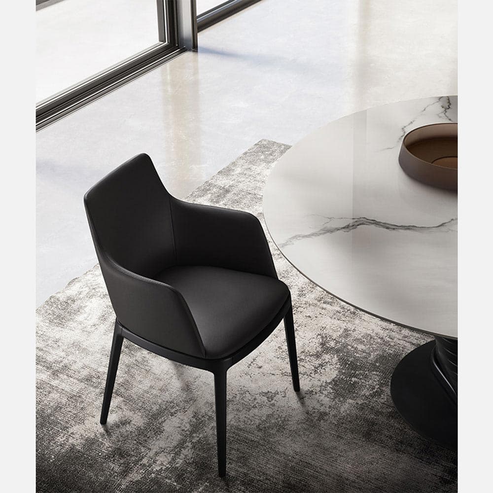 Max Wood Base Armchair By Italforma