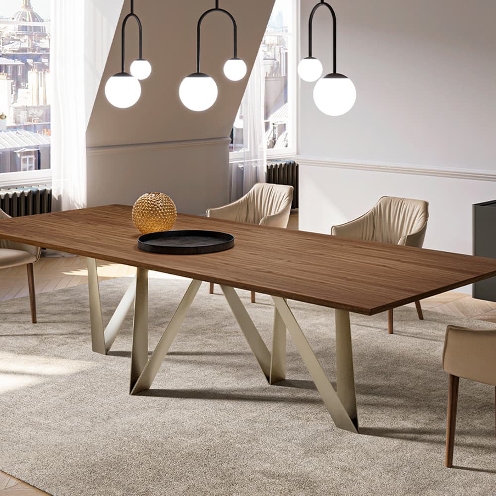 Noa Top Wood Dining Table By FCI London