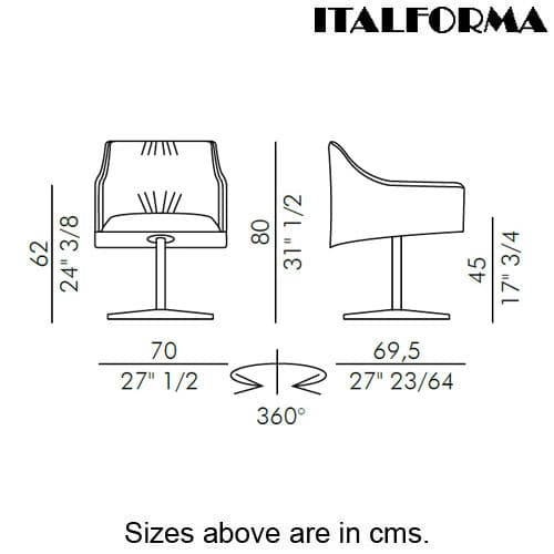 Isisdora 4 Ways Lounger by Italforma