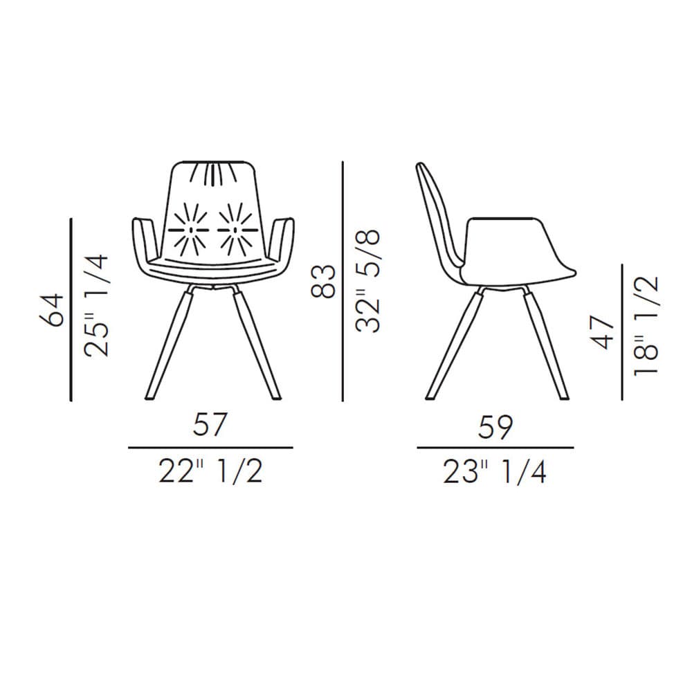 Lisa Armchair | Italforma | FCI London