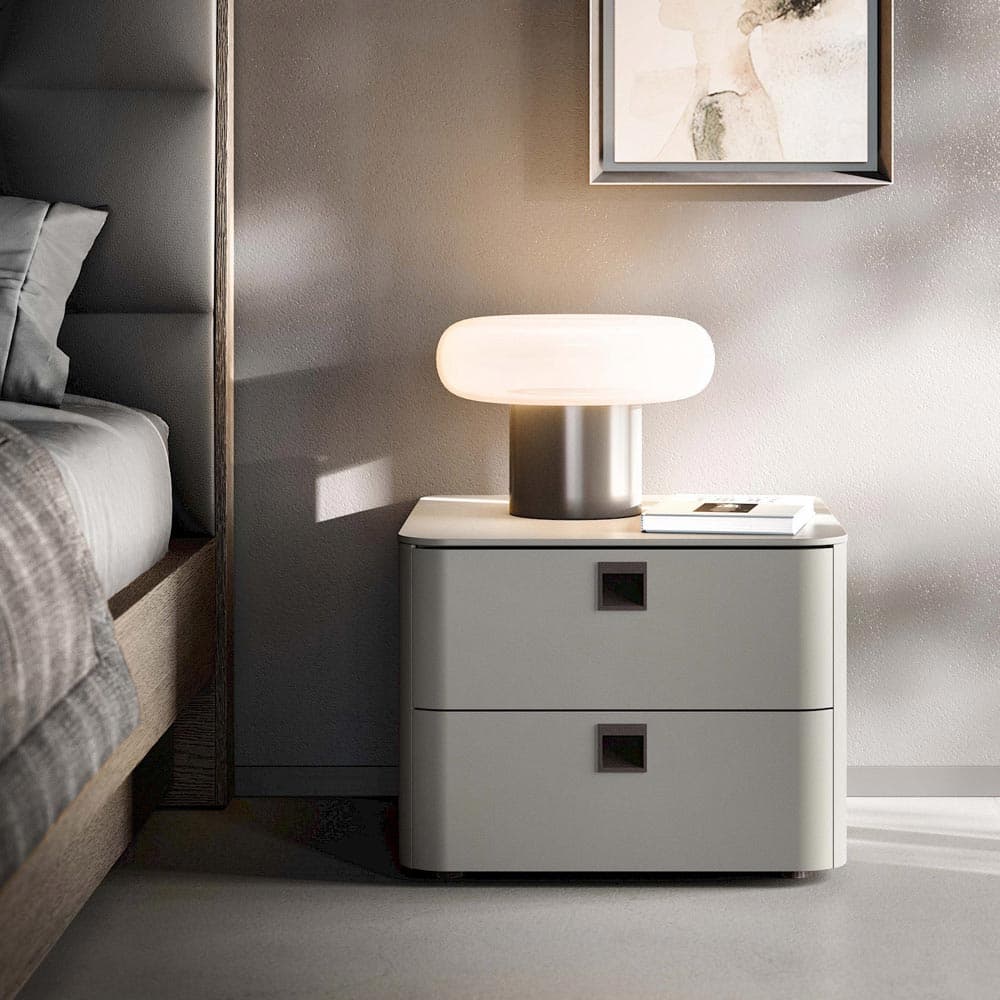 Scroll Bedside Table by Jesse