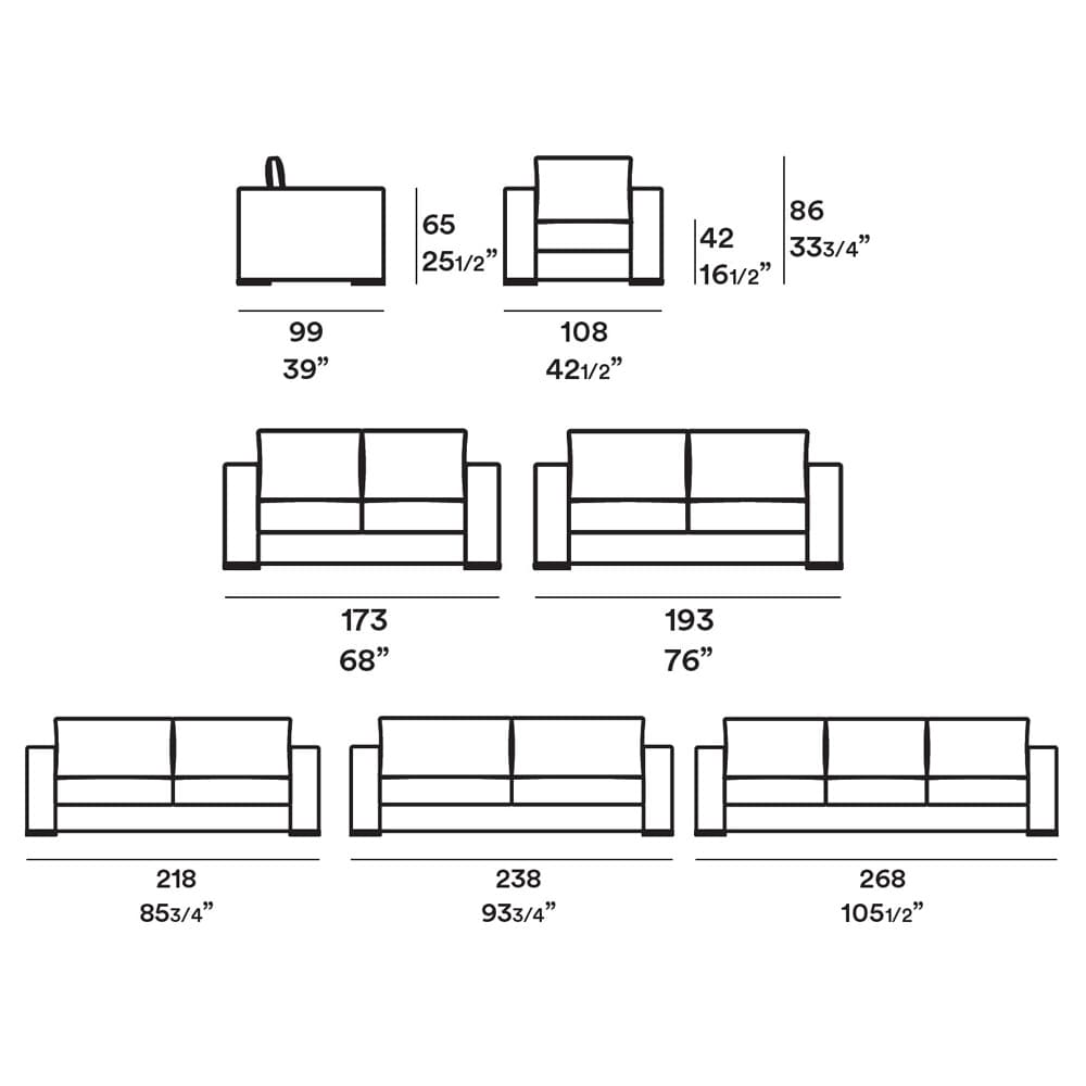 Alfred Sofa by Jesse