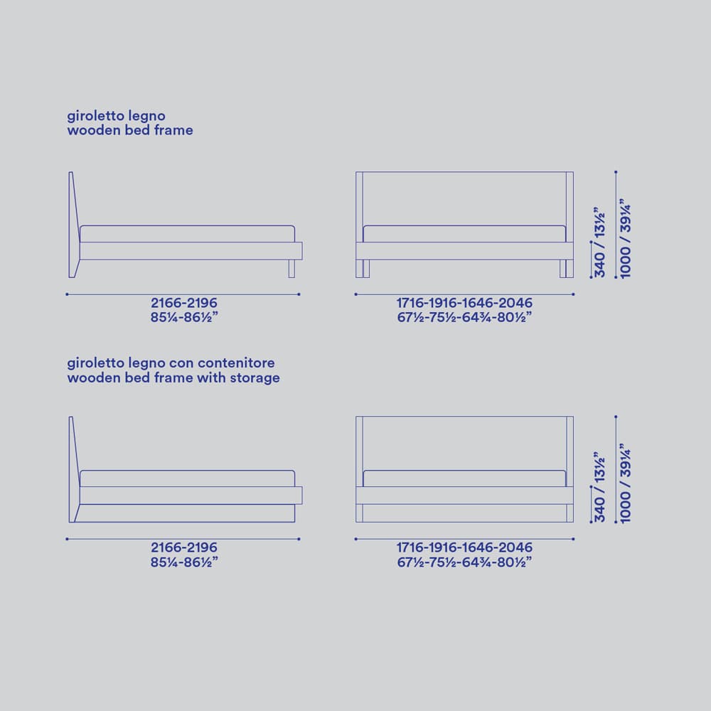 Vincent Double Bed by Jesse