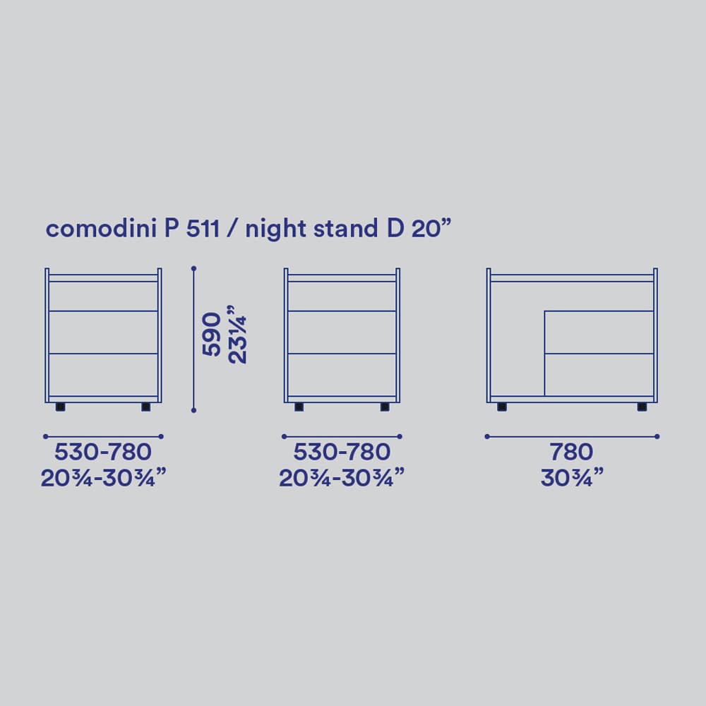 Icon Bedside Table by Jesse