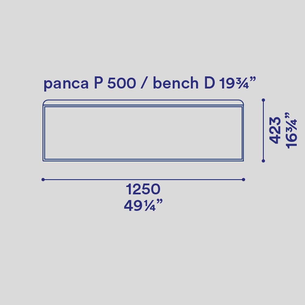 Plume Bench by Jesse