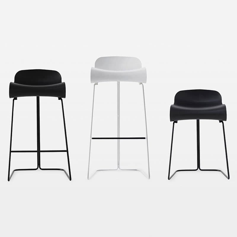 Bcn Bar Stool by Kristalia