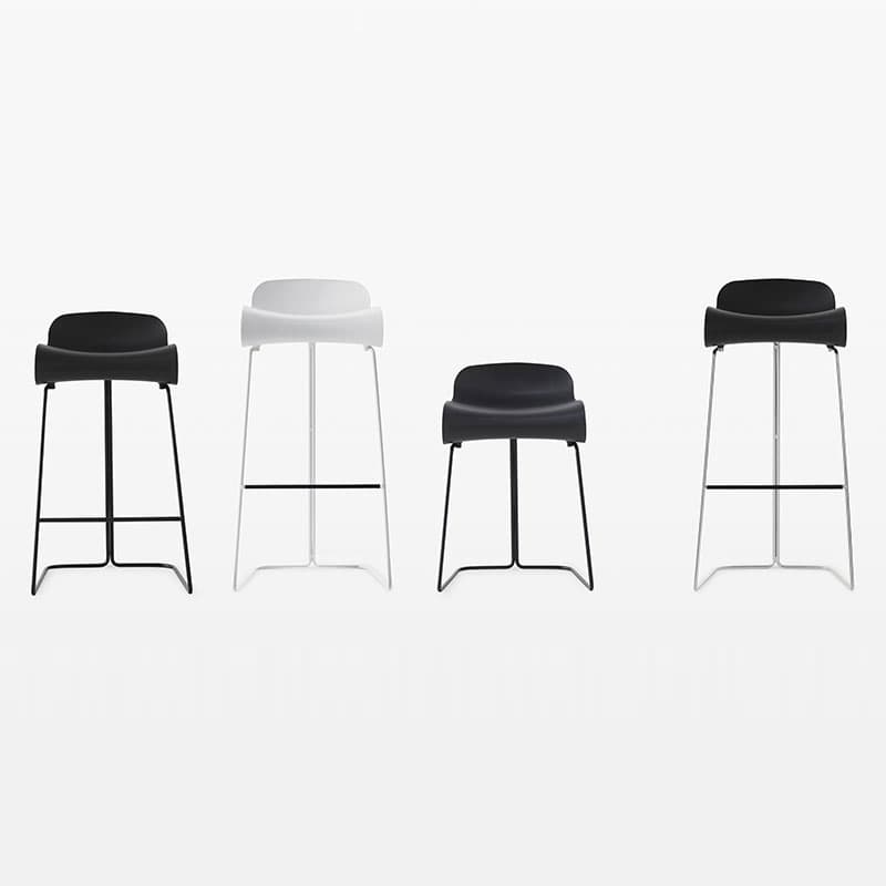 Bcn Bar Stool by Kristalia