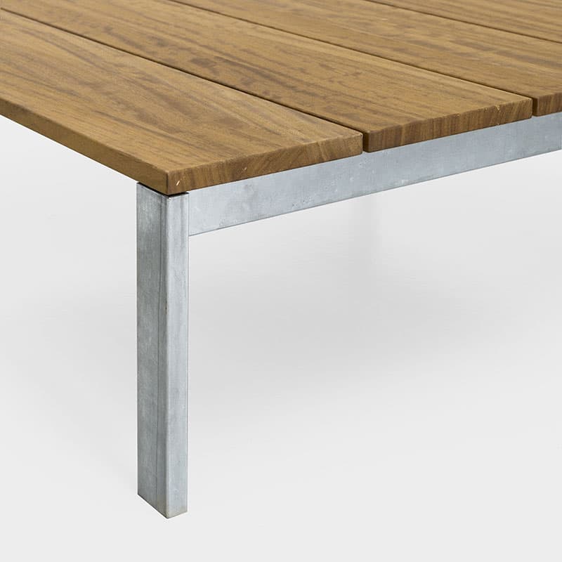 Be-Easy Slatted Dining Table by Kristalia