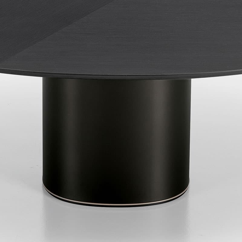 Holo Pillar Dining Table by Kristalia