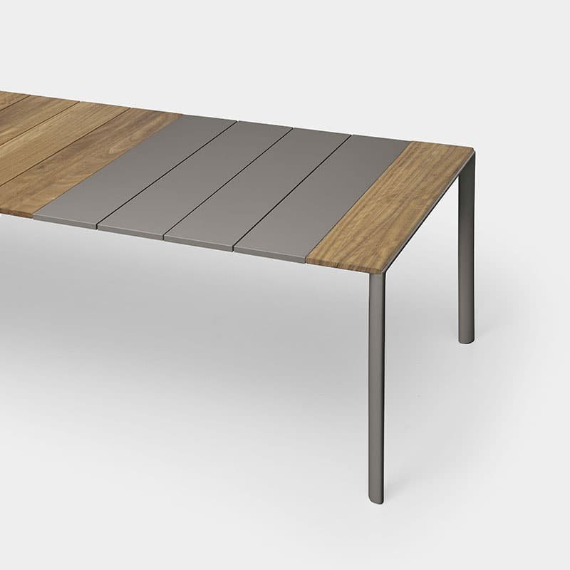 Maki Slatted Dining Table by Kristalia