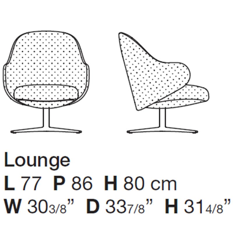 Dua Lounger by Kristalia