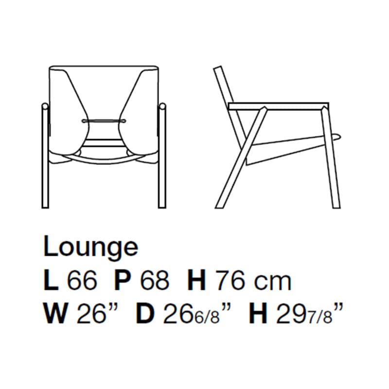 1085 Edition Armchair by Kristalia