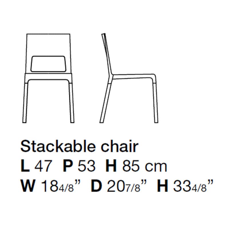 Face Dining Chair by Kristalia