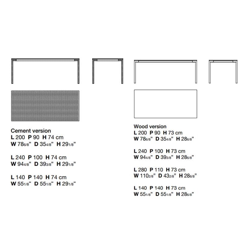 Boiacca Dining Table by Kristalia