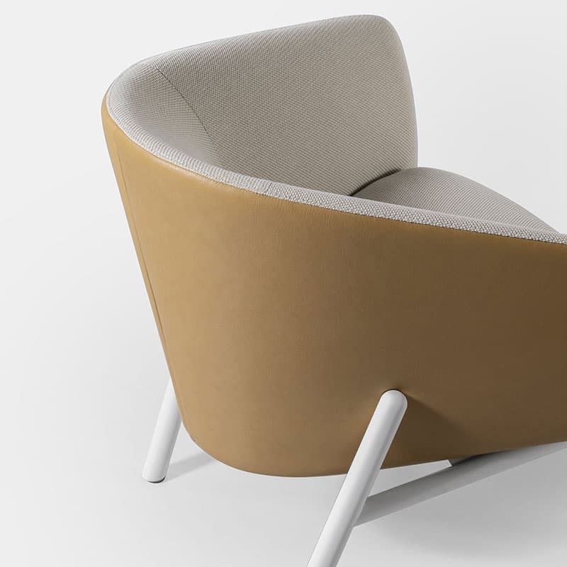 Tuile Armchair by Kristalia