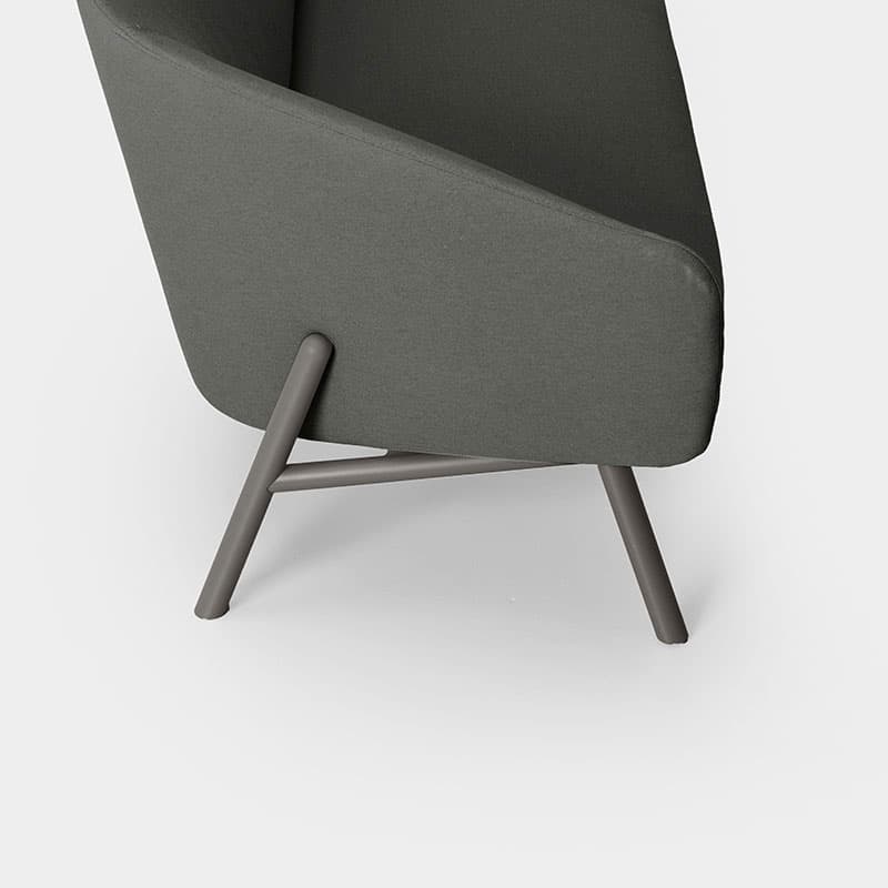 Tuile Armchair by Kristalia