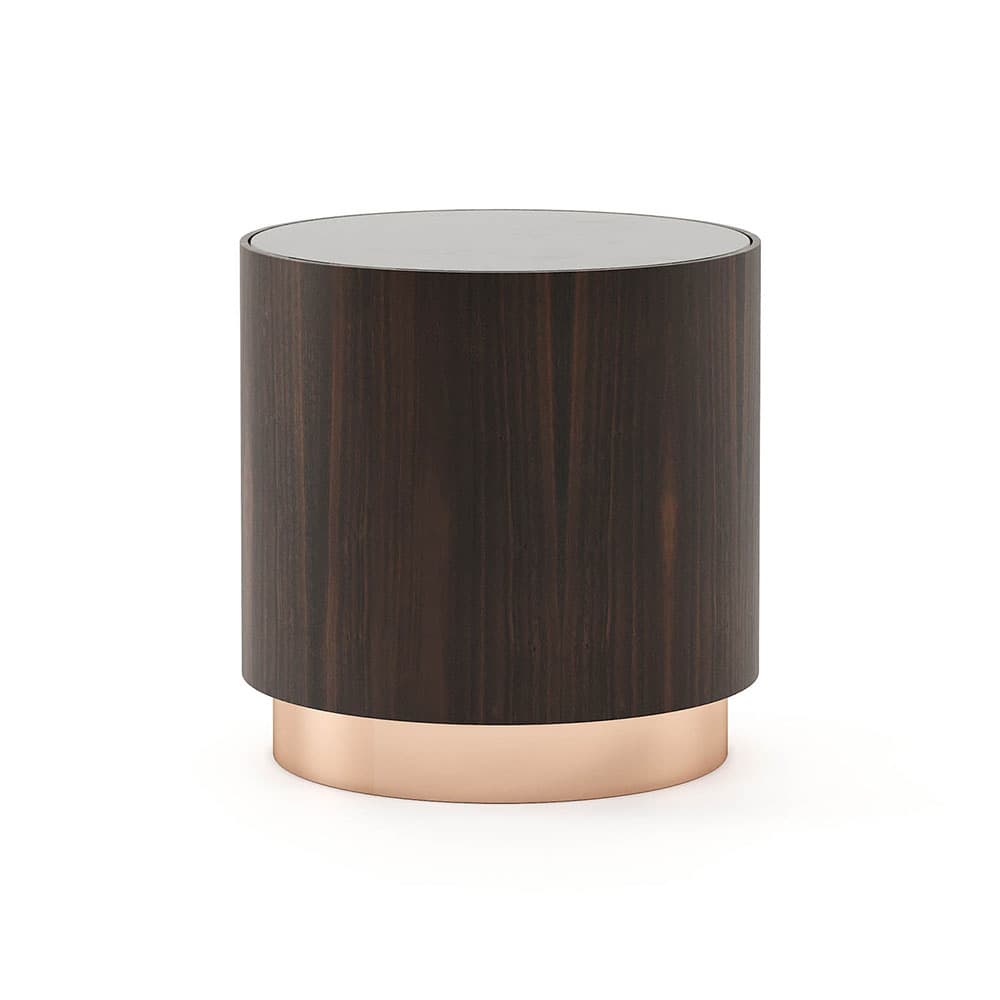 Gold Side Table by Laskasas