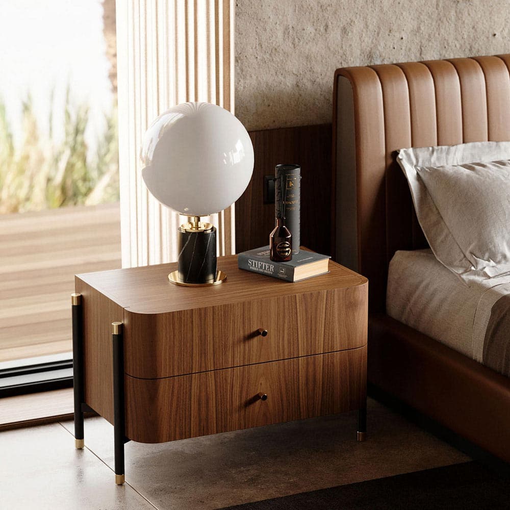 Rosie Bedside Table by Laskasas